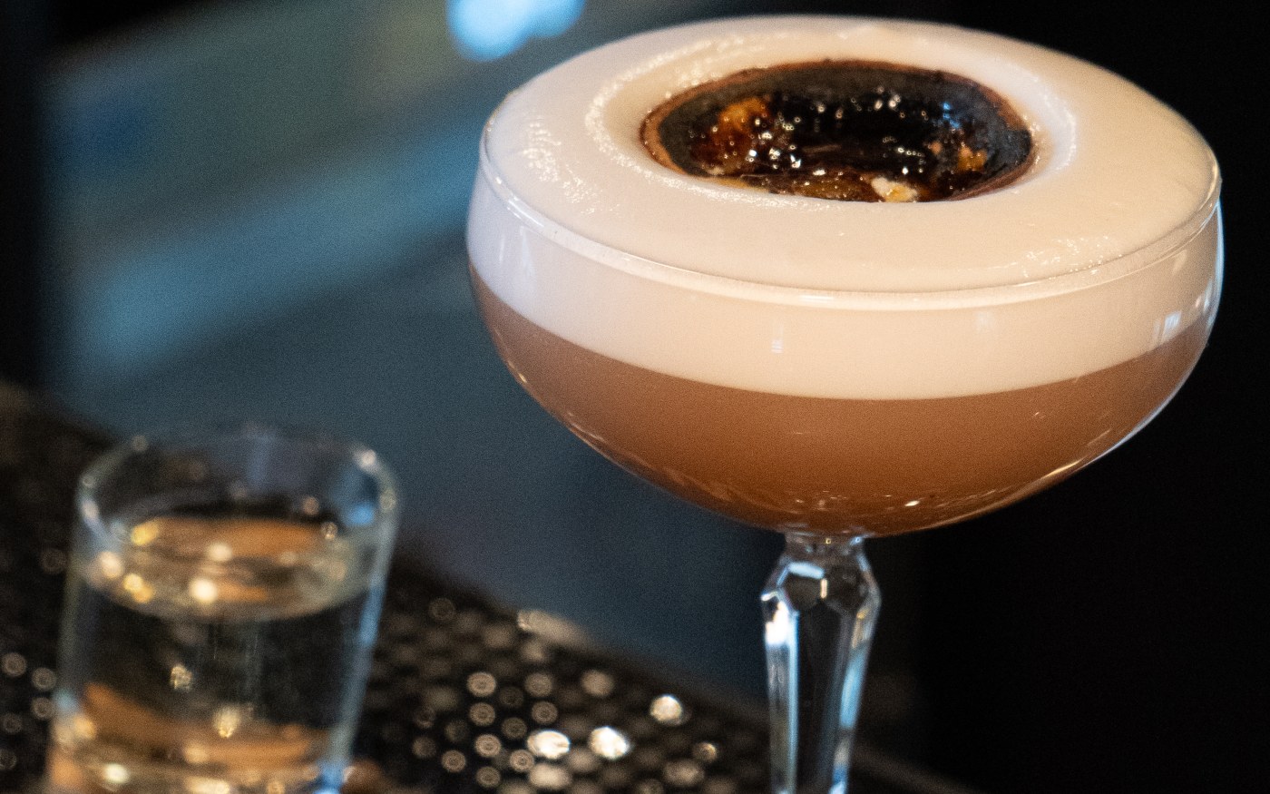 A pornstar martini served at the Riverside bar